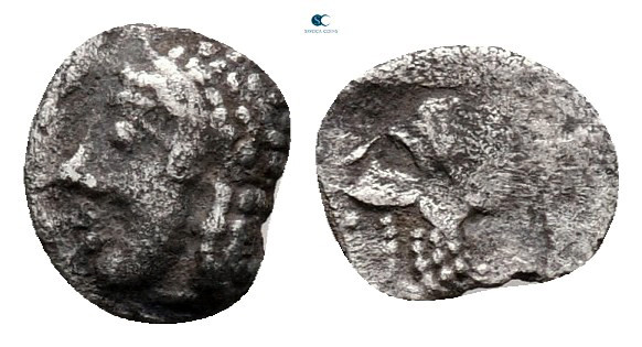 Mysia. Lampsakos circa 500-400 BC. 
Tetartemorion AR

7 mm, 0,12 g



ver...
