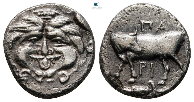 Mysia. Parion circa 400-300 BC. 
Hemidrachm AR

14 mm, 1,93 g



very fin...