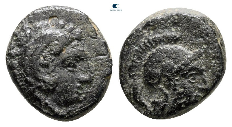 Mysia. Pergamon circa 310-282 BC. 
Bronze Æ

10 mm, 0,88 g



very fine
