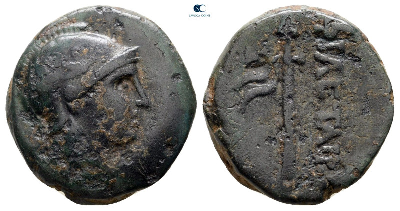 Kings of Pergamon. Pergamon. Philetairos 282-263 BC. 
Bronze Æ

17 mm, 3,53 g...
