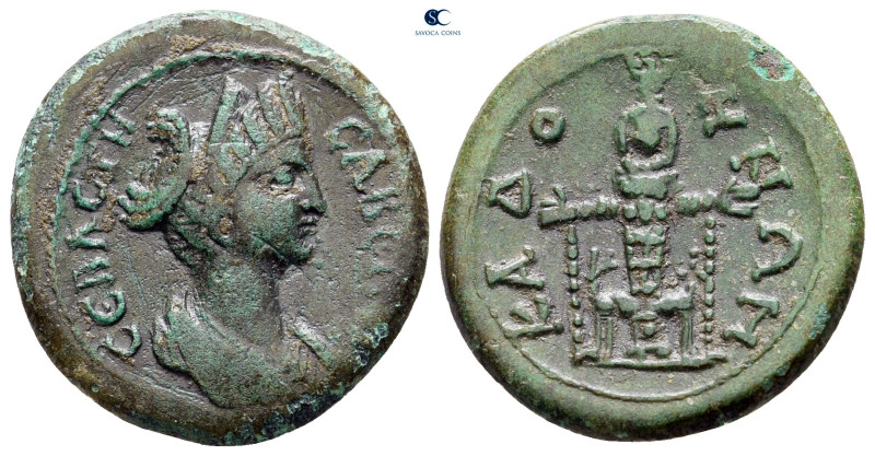 Phrygia. Cadi. Sabina. Augusta AD 128-137. 
Bronze Æ

21 mm, 3,35 g



ve...