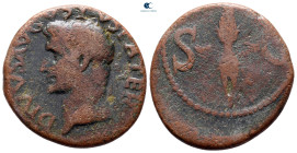 Divus Augustus AD 14. Rome. As Æ