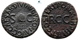 Caligula AD 37-41. Rome. Quadrans Æ