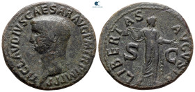 Claudius AD 41-54. Rome. As Æ