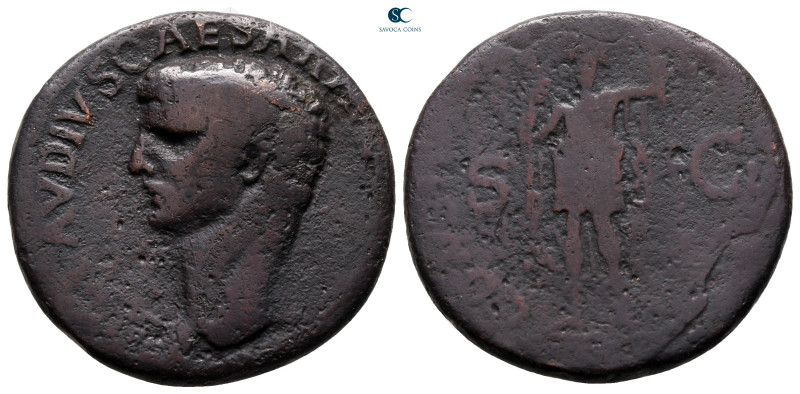 Claudius AD 41-54. Rome
As Æ

26 mm, 9,32 g



fine