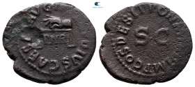 Claudius AD 41-54. Rome. Quadrans Æ