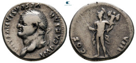 Vespasian AD 69-79. Rome. Denarius AR