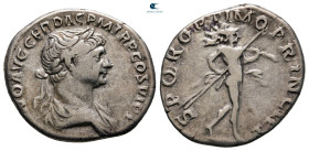 Trajan AD 98-117. Rome. Denarius AR