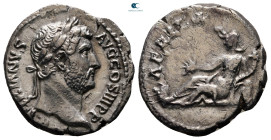 Hadrian AD 117-138. "Travel series" issue. Rome. Denarius AR