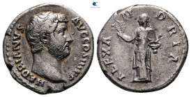 Hadrian AD 117-138. "Travel series" issue. Rome. Denarius AR