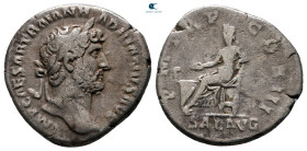 Hadrian AD 117-138. Rome. Denarius AR