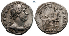 Hadrian AD 117-138. Rome. Denarius AR