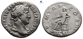 Hadrian AD 117-138. Rome. Denarius AR