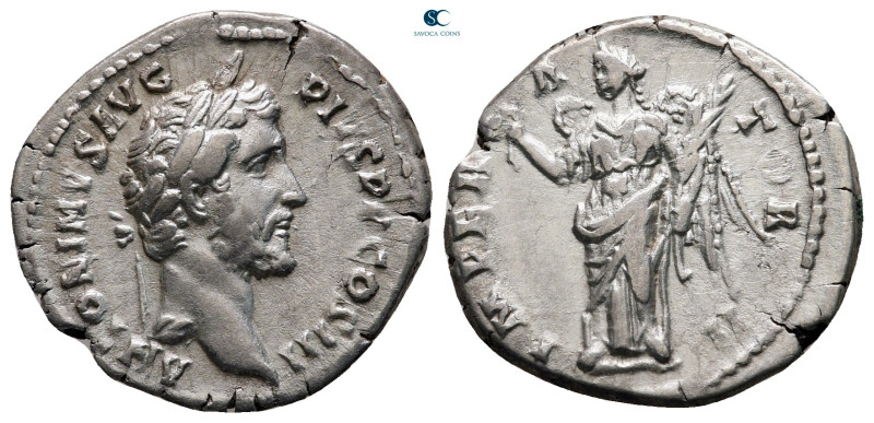 Antoninus Pius AD 138-161. Rome
Denarius AR

19 mm, 3,28 g



very fine