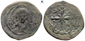 Nicephorus III Botaniates AD 1078-1081. Constantinople. Anonymous Follis Æ