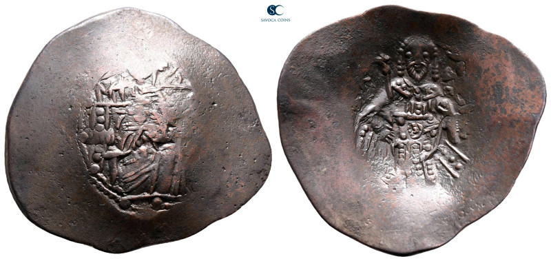 Isaac II Angelos AD 1185-1195. Constantinople
Trachy Æ

28 mm, 2,77 g



...