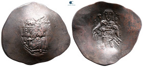 Isaac II Angelos AD 1185-1195. Constantinople. Trachy Æ