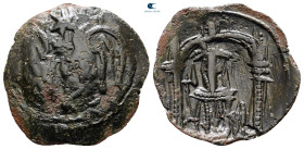 Andronicus II Palaeologus AD 1282-1328. Thessalonica. Trachy Æ