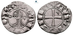 Principality of Antioch. Antioch. Bohemond III AD 1163-1201. Denier AR