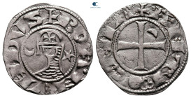Principality of Antioch. Antioch. Bohemond III AD 1163-1201. Denier AR