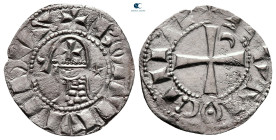 Principality of Antioch. Antioch. Bohemond III AD 1163-1201. Denier AR