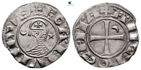 Principality of Antioch. Antioch. Bohemond III AD 1163-1201. Denier AR