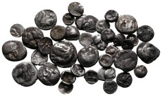 Lot of ca. 38 greek silver fractions / SOLD AS SEEN, NO RETURN!nearly very fine