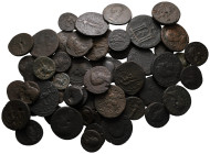 Lot of ca. 58 roman provincial bronze coins / SOLD AS SEEN, NO RETURN!nearly very fine