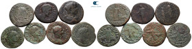 Lot of ca. 7 roman provincial bronze coins (Philip I, Gordian III, Caracalla, Trebonianus Gallus) / SOLD AS SEEN, NO RETURN!nearly very fine