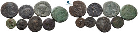 Lot of ca. 8 roman provincial bronze coins / SOLD AS SEEN, NO RETURN!very fine