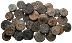 Lot of ca. 40 roman provincial bronze coins / SOLD AS SEEN, NO RETURN!nearly very fine