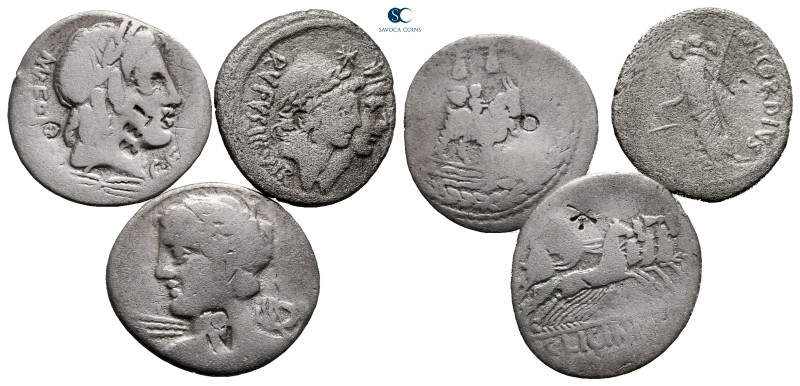 Lot of ca. 3 republic denari / SOLD AS SEEN, NO RETURN!

nearly very fine
