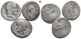 Lot of ca. 3 republic denari / SOLD AS SEEN, NO RETURN!nearly very fine