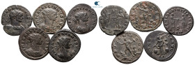 Lot of ca. 5 antoniniani of Aurelian / SOLD AS SEEN, NO RETURN!very fine