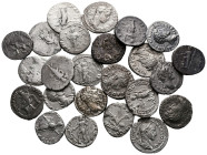 Lot of ca. 24 roman denari / SOLD AS SEEN, NO RETURN!very fine
