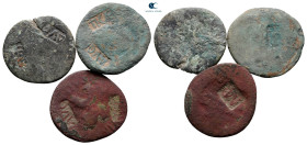 Lot of ca. 3 roman countermarked coins / SOLD AS SEEN, NO RETURN!fine