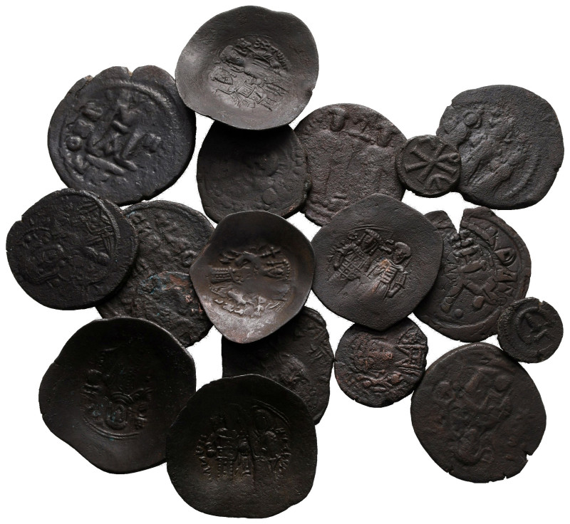 Lot of ca. 18 byzantine bronze coins / SOLD AS SEEN, NO RETURN! 

very fine