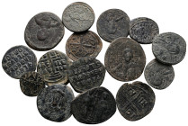 Lot of ca. 15 byzantine bronze coins / SOLD AS SEEN, NO RETURN!
very fine