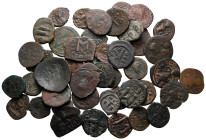 Lot of ca. 46 byzantine bronze coins / SOLD AS SEEN, NO RETURN!
very fine