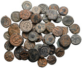 Lot of ca. 50 byzantine bronze coins / SOLD AS SEEN, NO RETURN!
very fine
