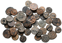 Lot of ca. 53 byzantine bronze coins / SOLD AS SEEN, NO RETURN!
very fine