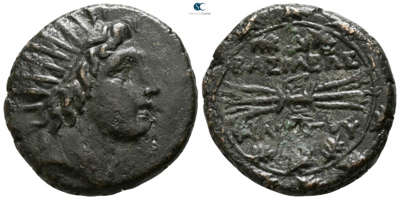 Kings of Macedon. Uncertain mint. Philip V. 221-179 BC. 
Bronze Æ

22mm., 11,...