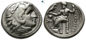 Kings of Macedon. Magnesia ad Maeandrum. Philip III Arrhidaeus 323-317 BC. In the name and types of Alexander III. Struck circa 323-319 BC.. Drachm AR