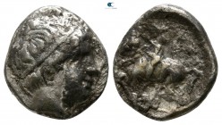 Kings of Macedon. Pella. Philip II. 359-336 BC. Hemidrachm AR