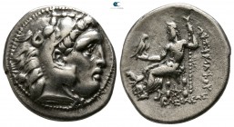 Kings of Thrace. Kolophon. Lysimachos 305-281 BC. In the types of Alexander III of Macedon. Struck circa 299/8-297/6 BC. Drachm AR