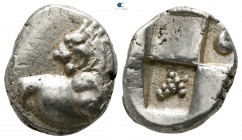 The Thracian Chersonese. Chersonesos 386-338 BC. Hemidrachm AR