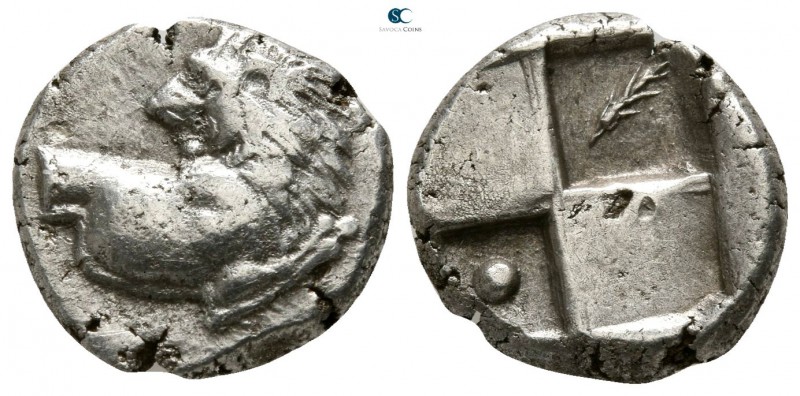 The Thracian Chersonese. Chersonesos 386-338 BC. 
Hemidrachm AR

13mm., 2,38g...