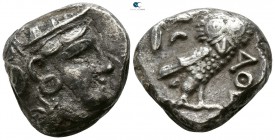 Attica. Athens circa 355-294 BC. Tetradrachm AR