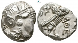 Attica. Athens circa 355-294 BC. Tetradrachm AR