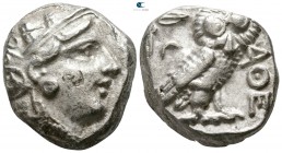 Attica. Athens circa 355-294 BC. Tetradrachm AR